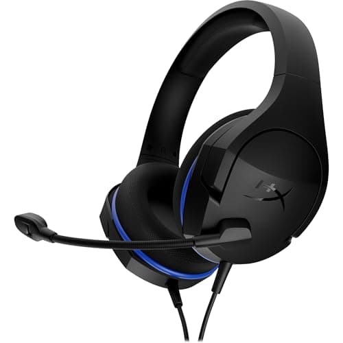 HyperX Cloud Stinger Core - Gaming Headset for PlayStation 4 and PlayStation 5, Over-Ear Wired Headset with Mic, Passive Nois