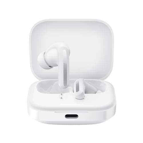 Redmi Buds 5 Truly Wireless Bluetooth Ear Buds (TWS) with Upto 46dB Hybrid Noise Cancellation, Dual-Mic AI Call Enhancement,10mins for 4Hours Fast Cha...