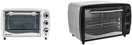 Bajaj Majesty 1603 T 16-Litre Oven Toaster Grill (White) & Majesty 1603 TSS 1200-Watt Oven Toaster Grill Combo
