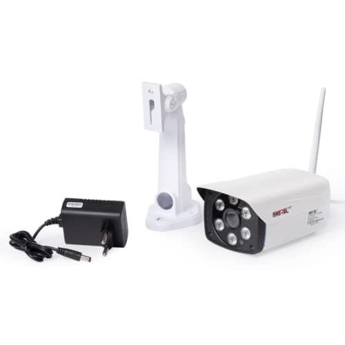 MASTEL 3MP WiFi 4G SIM CCTV Bullet Camera, Color Night Vision, Audio Record, Two Way Talk, Memory Card Supported, All SIM Support Compatible with J.K.Vision BNC