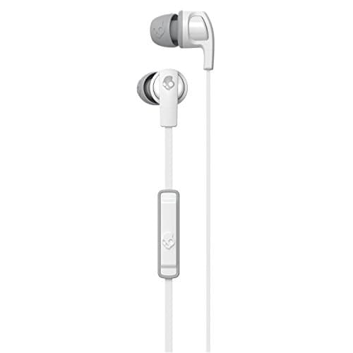 Skullcandy Smokin Buds 2 in-Ear Headphones with Mic (White/Grey)