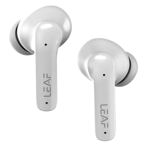 Leaf Buds X268 True Wireless Earbuds with AI Sound App, 30H Playtime, Quad Mic with ENC, 50ms Low Latency,Fast Charging(10min=200min), 10mm Driver, IP...