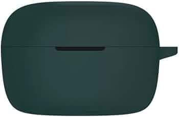 Global Silicone Case Cover for Boat Airdopes 131 Pro | Shock Proof Protection Dustproof with Metal Keychain (only Cover airdopes not Included) (Green)