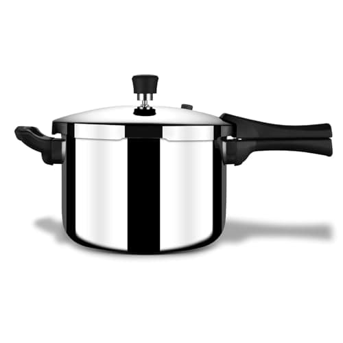 Stahl Triply Stainless Steel Xpress Pressure Cooker Outer Lid Standard, 9243, 3.0 Liters