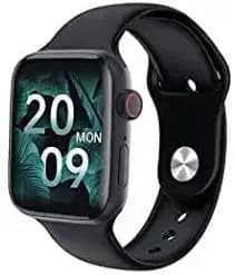 India-Best i7Promax Smart Watch Bluetooth Calling Hand Watch Smartwatch with SpO2 & Continuous Heart Rate, Blood Oxygen Monitoring, Full Touch & Multiple Watch Faces (Black)