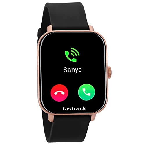 New Fastrack Reflex VOX 2.0 Smart Watch|BT Calling|1.8" HD Display|Music Storage|TWS Connect|AI Voice|50+ Sports Modes|100+ Watchfaces|24x7 HRM|BP Monitor|SpO2|Sleep Tracker|Fast Charge|5 Day Battery*
