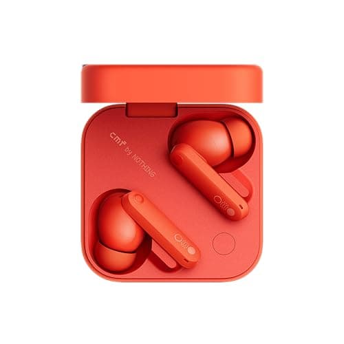 CMF BY NOTHING Buds Pro 2 with 50 dB ANC| Dual Drivers| Smart Dial & Spatial Audio Bluetooth Headset (in The Ear) (Orange)