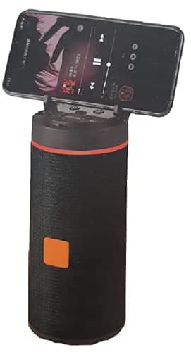 B M C Bluetooth Speaker Portable with Mobile Holder, with USB, Memory Card and Connectivity (Kt-125