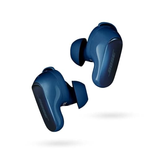 Bose QuietComfort Ultra Wireless Earbuds, Noise Cancelling Earbuds, Bluetooth Earbuds with Spatial Audio and World-Class Noise Cancellation, Lunar Blu...