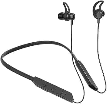 bo-at Rockers BT Max Bluetooth in Ear Neckband with Upto 60 Hours Playback, ASAP Charge, Dual Pairing and Bluetooth v5.2(Active Black)