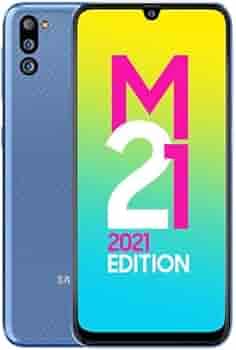 Samsung Galaxy M21 2021 Edition (Arctic Blue, 4GB RAM, 64GB Storage) | FHD+ sAMOLED | 6 Months Free Screen Replacement for Prime (SM-M215GLBDINS)