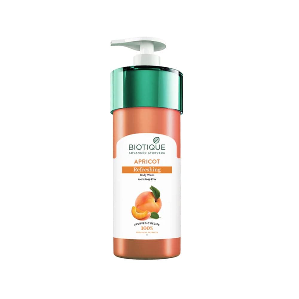 Biotique Bio Apricot Refreshing Body Wash, 800ml