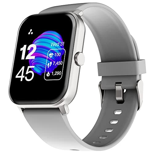 (Renewed) Ambrane Wise Eon Stone Grey Smartwatch