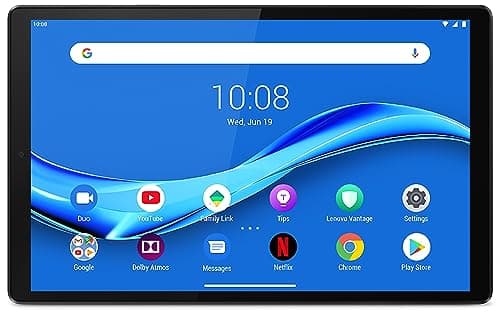Lenovo Tab M10 HD 2nd Gen (10.1 inch, 2 GB, 32 GB, Wi-Fi+4G LTE), Platinum Grey with Metallic Body and Octa Core Processor
