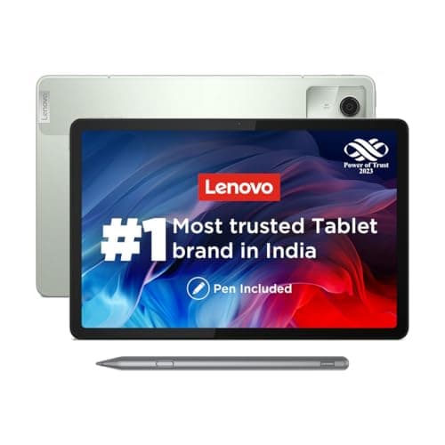 Lenovo Tab M11 with Pen |LTE (4G) + Wi-Fi | 4 GB RAM, 128 GB ROM|11 Inch Screen| 90 Hz, 72% NTSC, FHD Display| Quad Speakers with Dolby Atmos|Octa-Cor...
