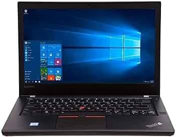 (Refurbished) Lenovo ThinkPad T470 6th Gen Intel Core i7 Thin & Light HD Laptop (16 GB DDR4 RAM|512 GB SSD|14" (35.6 cm) HD|Windows 10 Pro|Intel HD Gr...