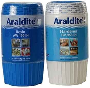 Araldite Standard Epoxy Adhesive (Resin 1kg + Hardener 800g) 1.8kg - SUPER SAVER PACK