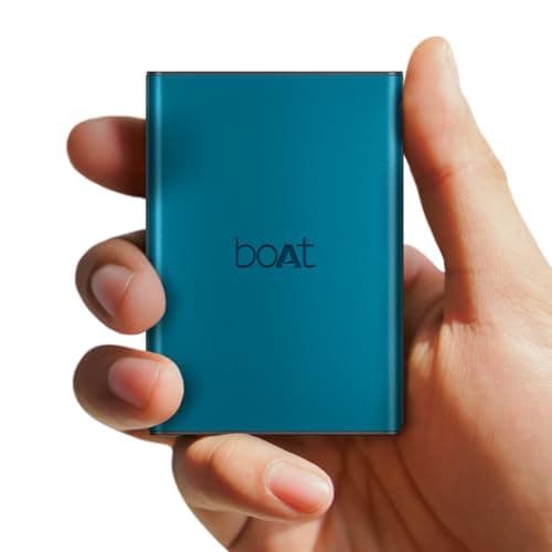 boAt Newly Launched Energyshroom PB400 Pro 20000mAh Power Bank w/Type-C Input (2-Way Port), 3X Output Ports,2-Way 22.5W Fast Charging,Pass-Through Cha...