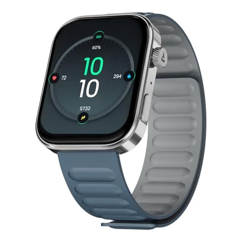 Boat Chrome Endeavour, 1.96 (4.97 cm) AMOLED Display, AI Coach Health Insights, Advanced S1 Processor, Auto Heart Rate, HRV, VO2 Max, Stress, TBT, IP6...