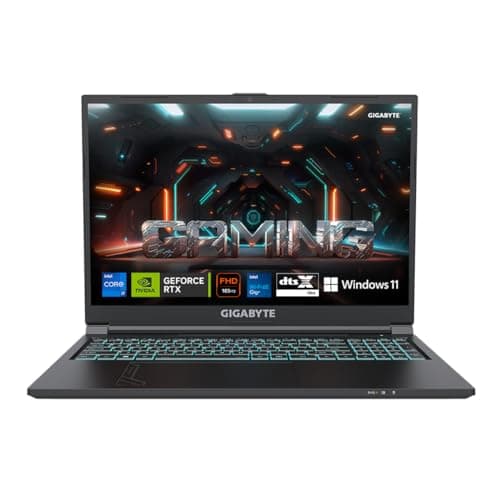 GIGABYTE G6 KF-H3IN853SH, i7-13620H 4.9 GHz, RTX 4060 8GB GDDR6, 16.0" Thin Bezel FHD+ 1920x1200 WUXGA, 165Hz, 8G *2 DDR5-4800, Gen4 512GB, Multi Lang...