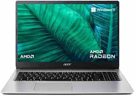 Acer Aspire 3 AMD Ryzen 3 3250U Processor 15.6" (39.6 cms) Full HD Laptop - (4 GB/512 GB SSD/Windows 11 Home/AMD Radeon Graphics /1.9Kg/Silver) A315-23