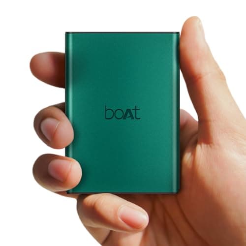 boAt Newly Launched Energyshroom PB400 Pro 20000mAh Power Bank w/Type-C Input (2-Way Port), 3X Output Ports,2-Way 22.5W Fast Charging,Pass-Through Cha...