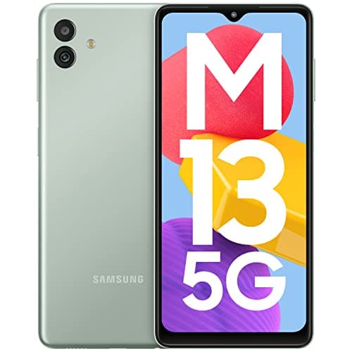 (Renewed) Samsung Galaxy M13 5G (Aqua Green, 6GB, 128GB Storage) | 5000mAh Battery | Upto 12GB RAM with RAM Plus