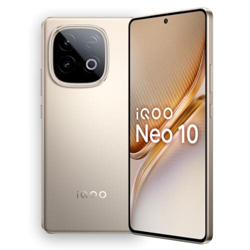 iQOO Neo 10 (Titanium Chrome, 16GB RAM, 512GB Storage) | Snapdragon 8s Gen 4 Processor & SuperComputing Chip Q1 | 7000 mAh Battery | Segments Highest ...