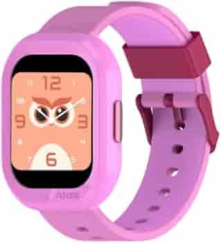 Noise Champ 2 Smart Watch for Kids with Habit Reminders (Handwash, Brushing, etc), 7 Days Battery, NoiseFit Sync App, IP68 Waterproof, Health Tracker, in-Built Games, Multiple Modes (Kitty Pink)