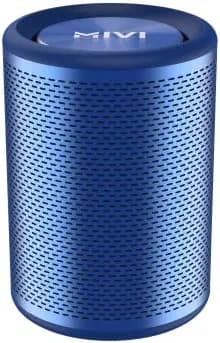 Mivi Octave 3 Wireless Bluetooth Speaker, Portable Speaker with 360° HD Stereo Sound, Super Solid bass, 8 Hours Playtime, Waterproof, Bluetooth 5.0 and in-Built Mic with Voice Assistance (Blue)