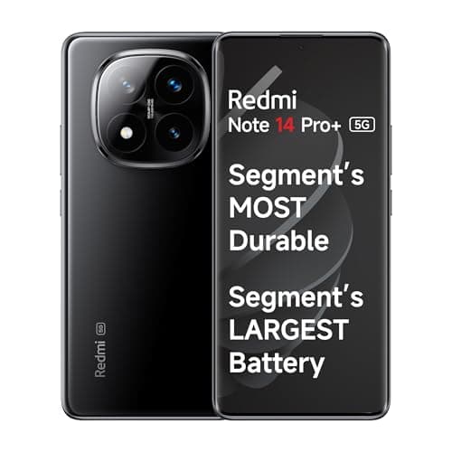 Redmi Note 14 Pro+ 5G (Titan Black, 512 GB) (12 GB RAM)