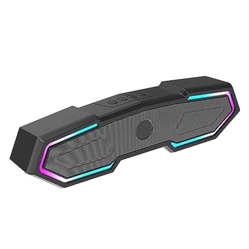 VEHOP Reason Blaze Wireless 12W Bluetooth Sounbar with LED Light & 8Hrs Playtime, HD Surround Sound and Rich Bass, Also Support Pen Drive, SD Card, AU...