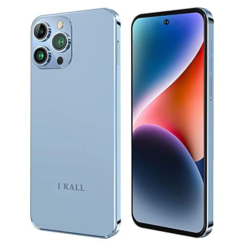 IKALL S1 Pro Smartphone 17.27 cm (6.8 inch) HD+ Display | 6GB RAM Plus 6BG Virtual RAM | 128BG Storage Android 13.0 with 1.6 Ghz Octa Core with Triple Real Camera (Blue)