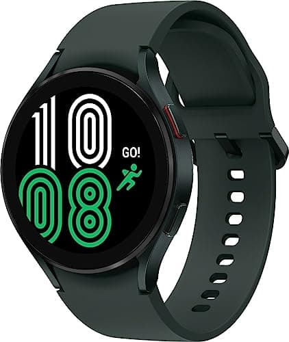 Samsung Watch 4, 44mmSuper AMOLED Bluetooth Calling Function & Body Composition Tracking (Free Size, Green Strap)