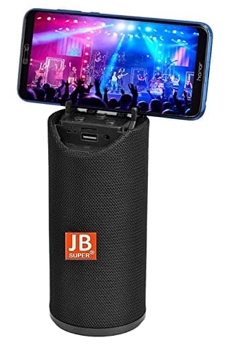 JB SUPER Bass Portable Wireless Bluetooth Speaker JB 311 with inbuilt Mobile Phone Stand Built-in mic, TF Card Slot, USB Port - Multi Color (JB 311)