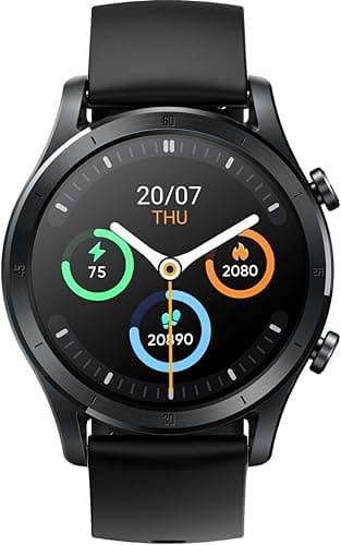 realme Smart Watch R100 (Black) | 1.32" HD Color Display | Bluetooth Calling & Sync Contacts | 100+ Watch Faces & Activity Tracking | Long Battery Lif...