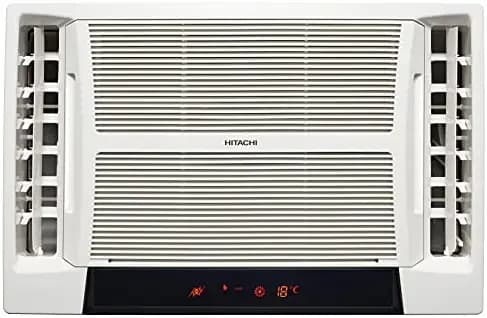 Hitachi 1.5 Ton 5 Star Window AC (Copper, Dust Filter, 2021 Model, RAT518EEDO, White)