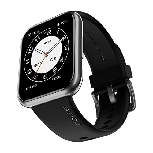 (Renewed) Noise ColorFit Ultra Buzz Bluetooth Calling Smart Watch with 1.75" HD Display, 320x385 px Resolution, 100 Sports Modes, Stock Market Info Smartwatch for Men & Women (Charcoal Black)