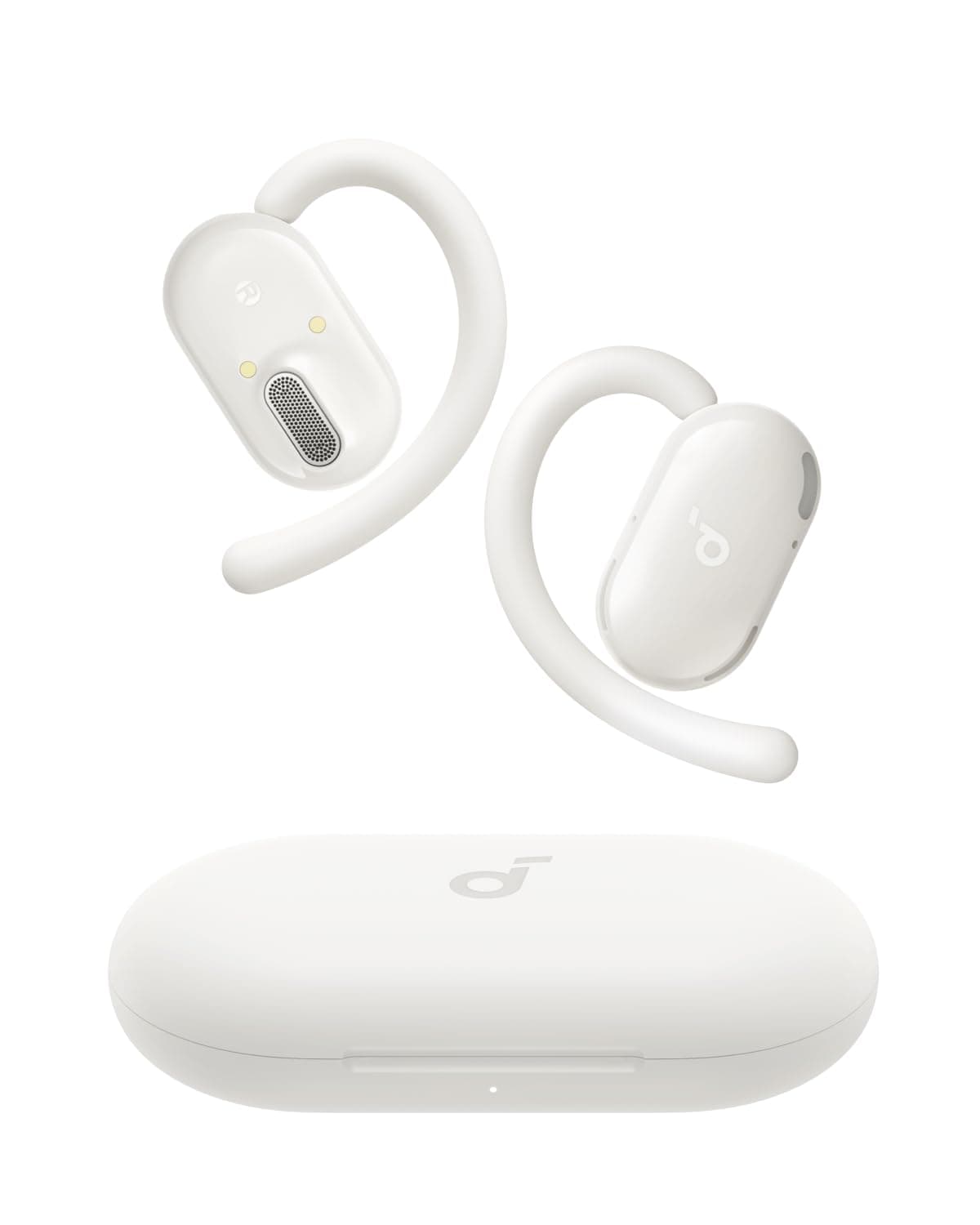 soundcore V20i by Anker Open-Ear Headphones, Adjustable Ear Hooks, Ultra-Comfort, Snug Fit, Powerful Sound, Clear Calls, IP55, LED Lights, 36H Playtim...