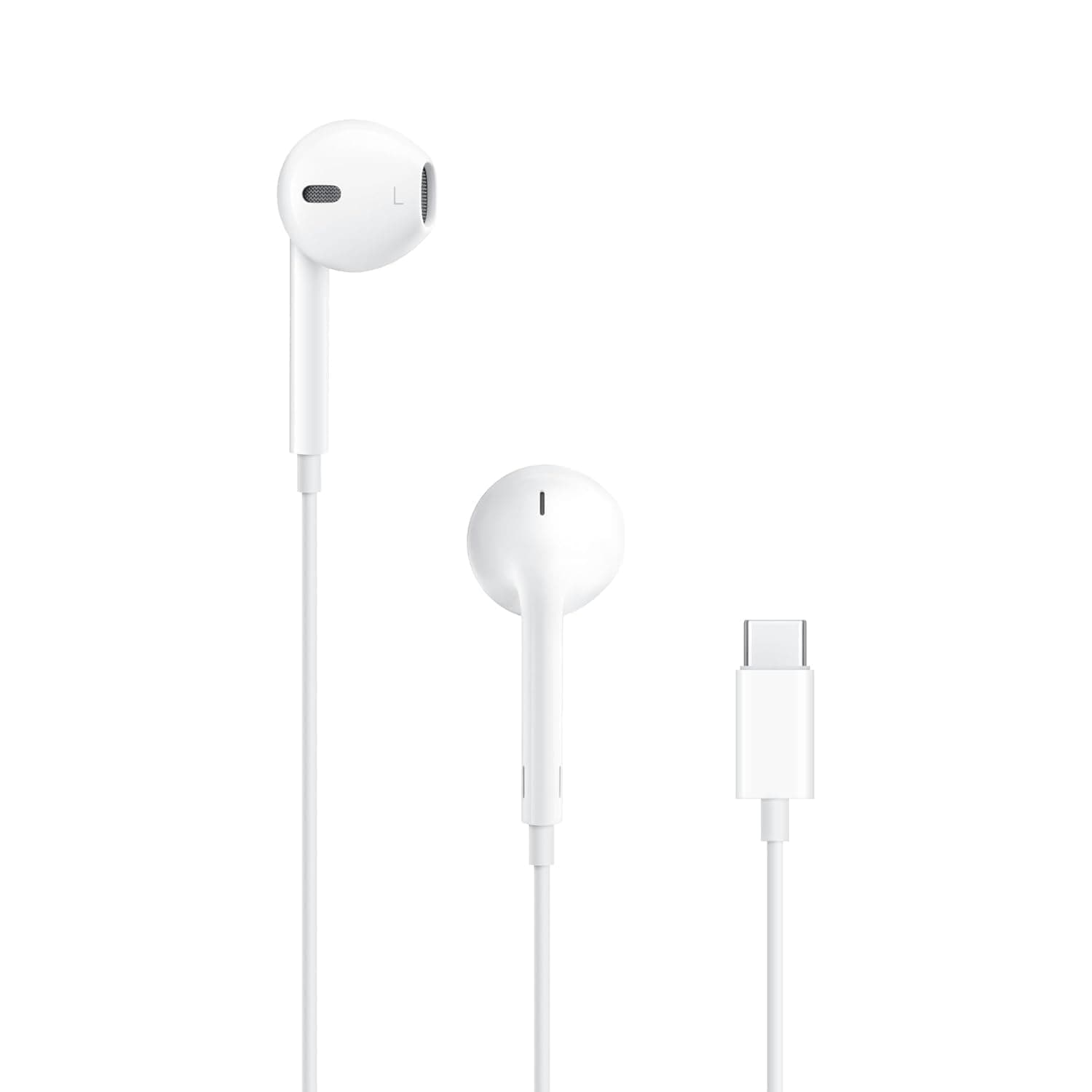 Original Type C Wired Earphones for iPhone 15/16/17 Series, Type-C Earphone with HD Mic, Deep Bass Stereo Sound, Noise Cancelling & Volume Control (US...