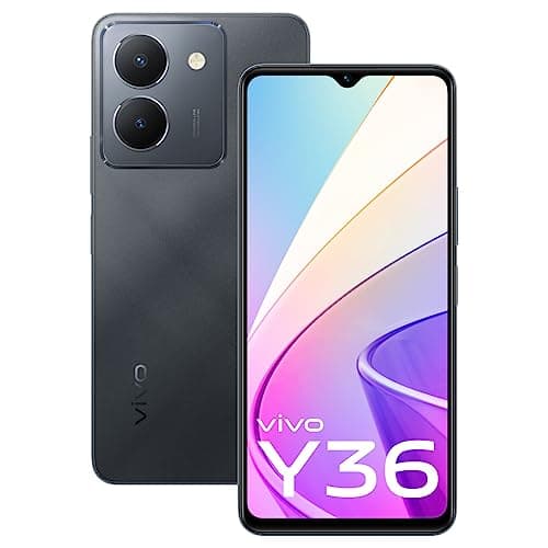 Vivo Y36 (Meteor Black, 8GB RAM, 128GB Storage) with No Cost EMI/Additional Exchange Offers