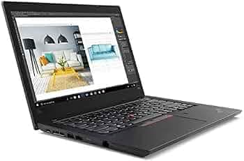 Lenovo ThinkPad L480 20LTS03100 Notebook PC - Intel Core i3-8130U 2.2 GHz Dual-Core Processor - 8 GB DDR4 SDRAM - 250 GB Solid State Drive - 14-inch D...