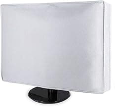 Dorca Monitor Dust Cover for ViewSonic VA2732-MH Full HD IPS Monitor, 27 Inch-White