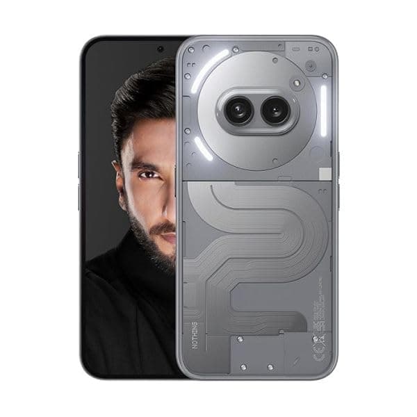 Nothing Phone (2a) Plus (Grey, 12GB RAM, 256GB Storage) | Up to 24GB RAM | Dimensity 7350 Pro 5G Processor | 50MP + 50MP | 50MP Front Camera | 6.7" AM...