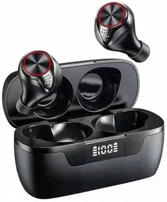 ENGLON Sports Handsfree Wireless Bluetooth Earphones Earbud,BLACK(08)
