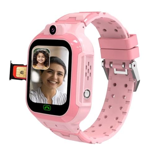 sekyo Carepal Pro 4G Smartwatch for Kids, Video Calling, Voice Chat, AGPS/LBS Location Tracking, SOS, Geo Fencing, Remote Monitoring for Kids Safety, ...