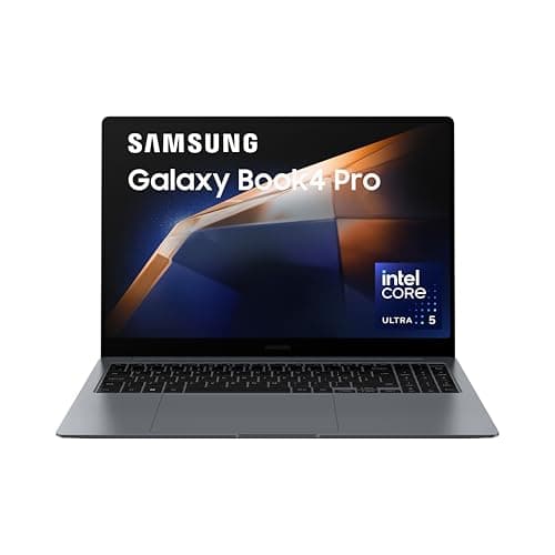 Samsung Galaxy Book4 Pro (Moonstone Gray, 16GB RAM, 512GB SSD)| 16" Dynamic AMOLED 2X Touchscreen| Intel Core Ultra 5 125H Processor| Windows 11 Home|...