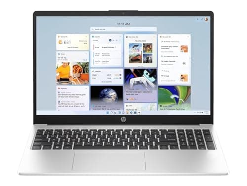 HP 15 (2025), AMD Ryzen 5 7520U Quad Core - (8 GB/512 GB SSD/AMD Radeon Graphics/Windows 11 Home) Thin and Light Business Laptop/15.6" HD Display/Turb...