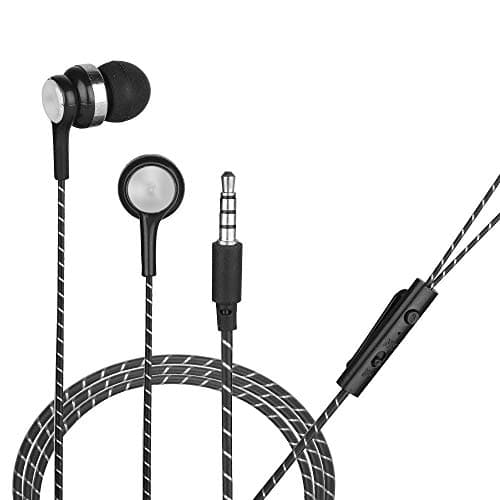 Hitage HB-913 Wired in-Ear Headphone with Mic with 3.5 mm Jack (Black)