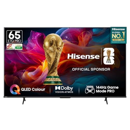 Hisense 164 cm (65 inches) E7Q PRO Series 4K Ultra HD Smart QLED TV 65E7Q PRO